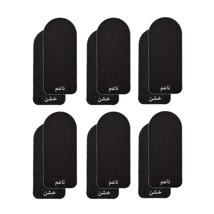 Refill Kit - Foot Rasp Stickers (6 Pairs)