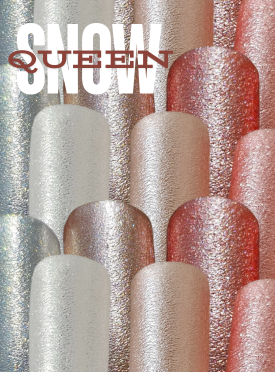 Snow Queen is a collection of 3 shimmery colors