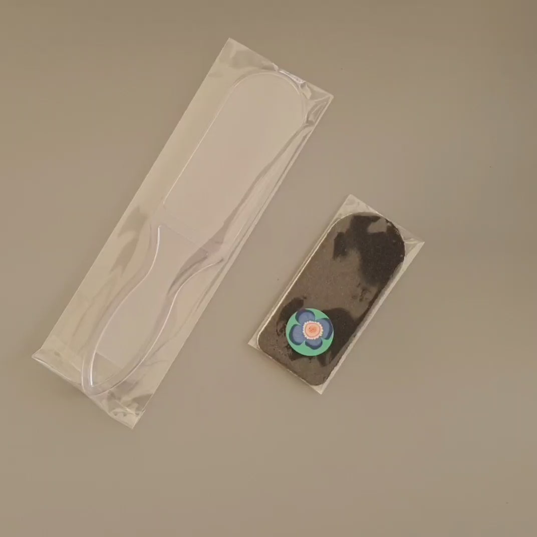 Foot File (Handle and Rasp Stickers)